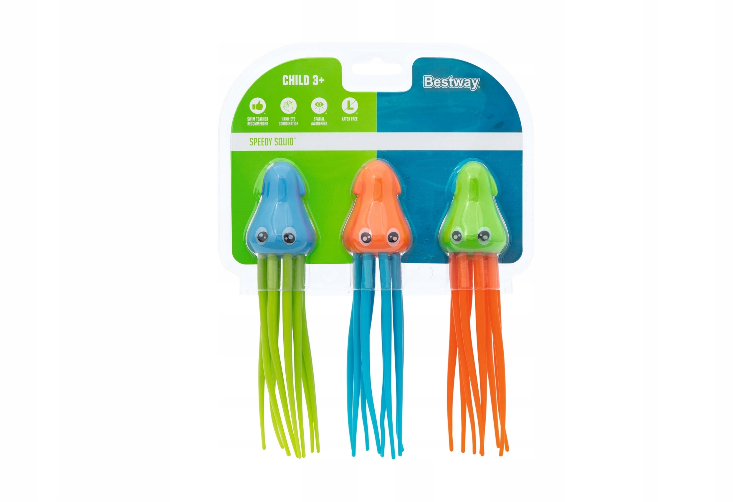 OŚMIORNICZKI PAŁECZKI DO NURKOWANIA 3szt BESTWAY 26031 Bohater brak
