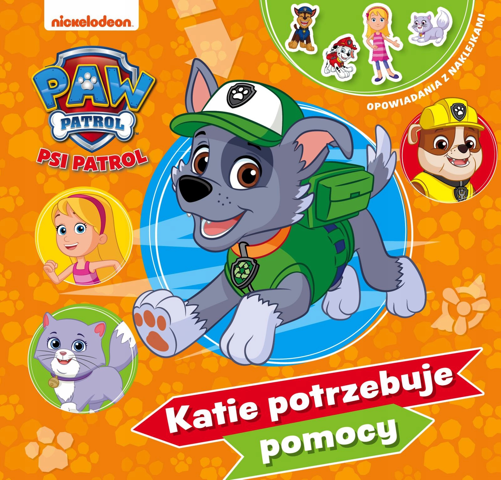 Psi Patrol Opowiadania Z Naklejkami Katie Potrzebu