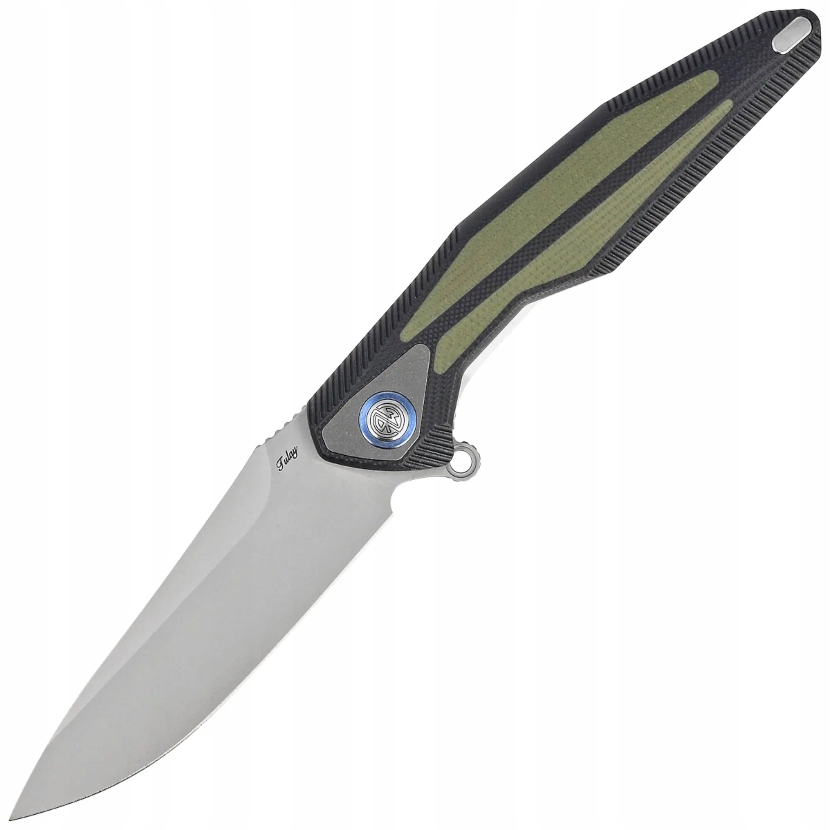 Nóż składany Edc Folder RikeKnife Tulay Integral Stal nierdzewna 154CM