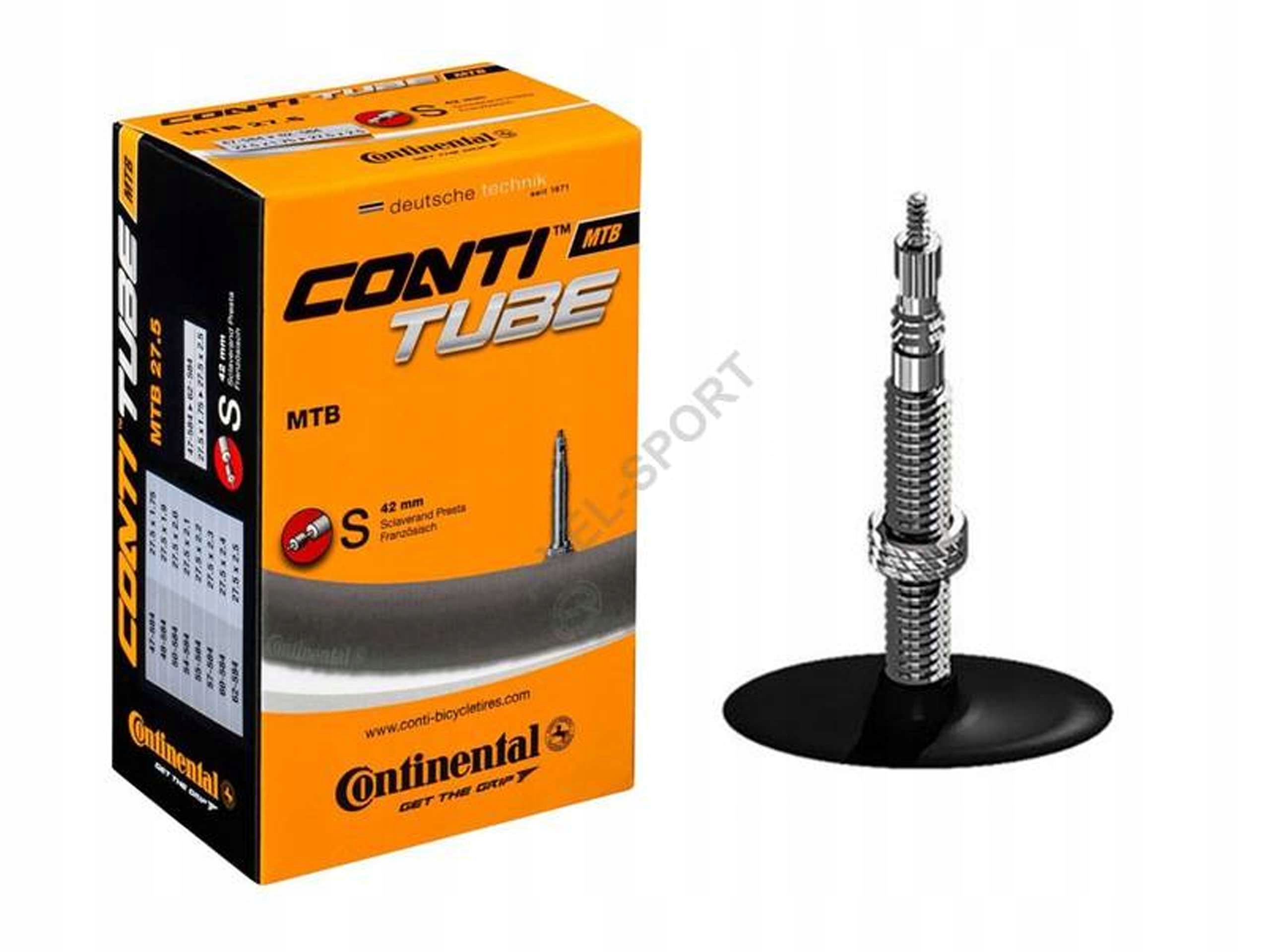 

Dętka Mtb Continental 28/29x1,75-2,5'' Presta 42mm