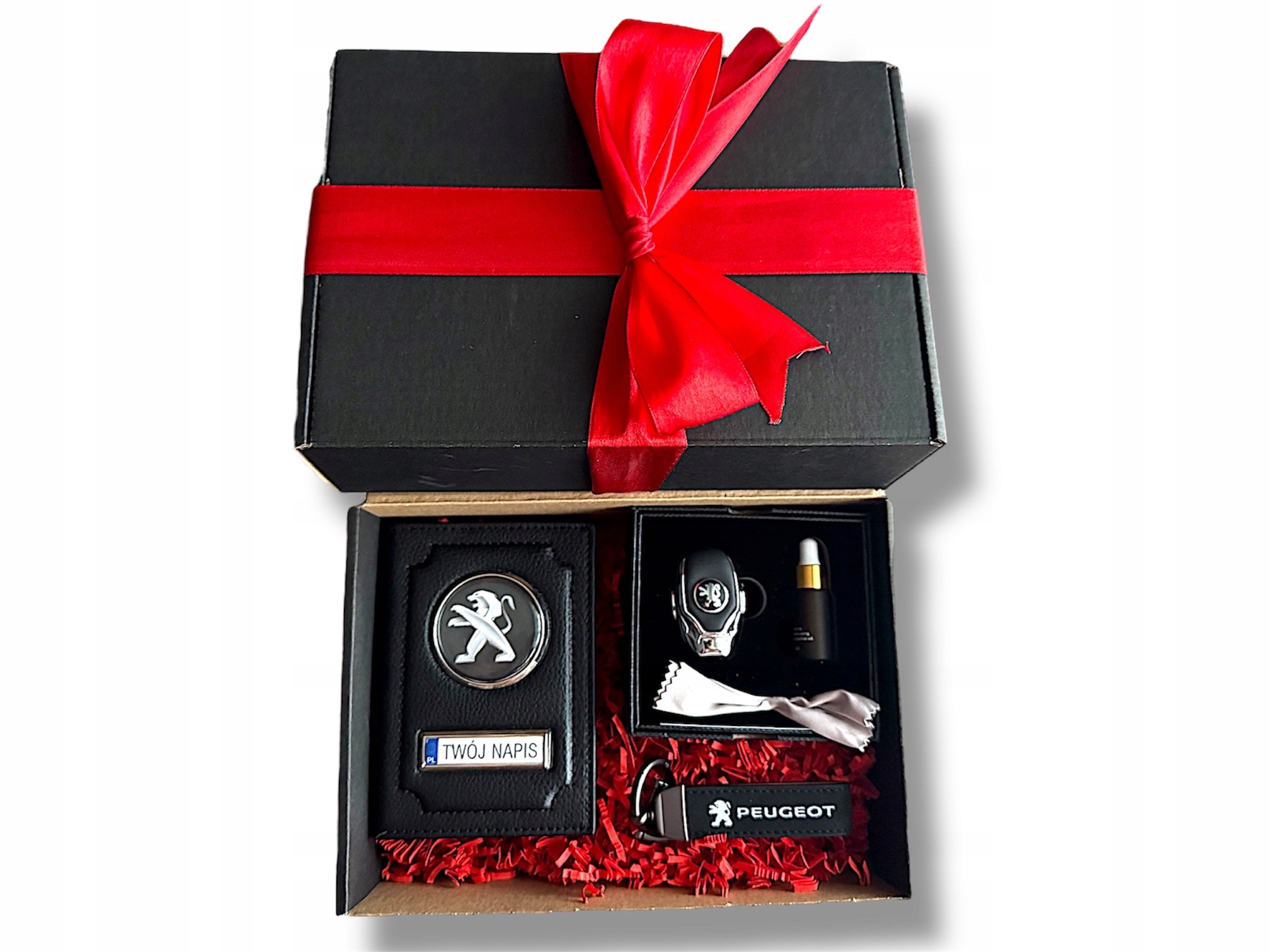 Darčeková sada pre auto Medium Personalizovaný box pre vodiča Peugeotu