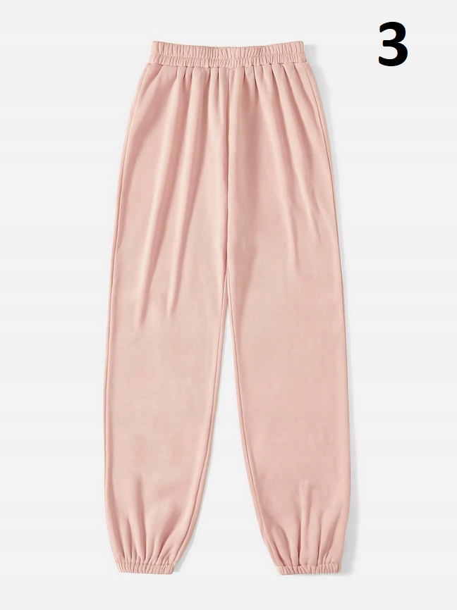 WYGODNE SPODNIE DRESOWE DAMSKIE DRESY KOLORY L Model KM1