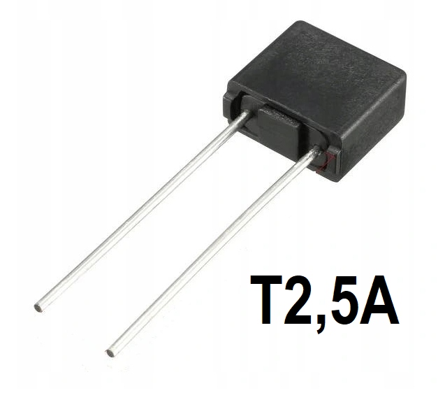 

bezpiecznik T2,5A Zwłoczny 10szt. Cooper
