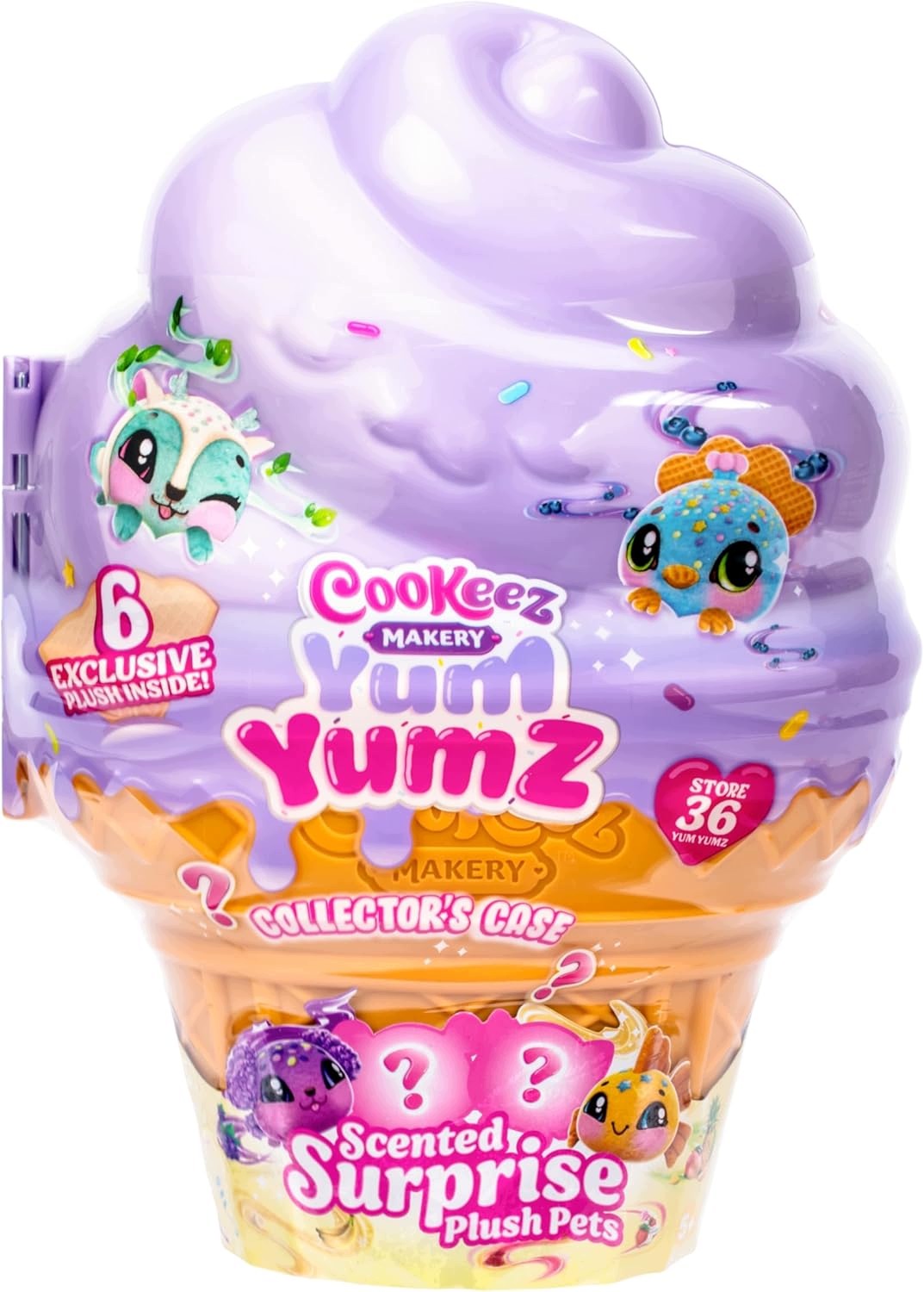 Cookeez Makery Yum Yumz Duży Rożek Lodowy 6 Maskotek Pachnących