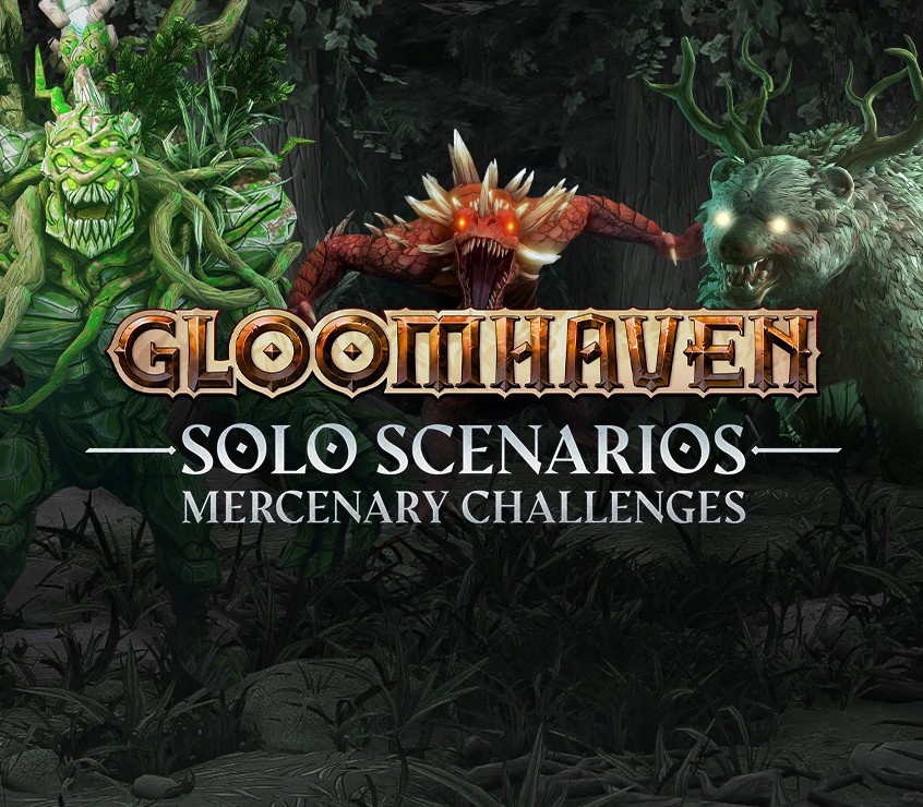 Gloomhaven Solo Scenarios Mercenary Challenges DLC Steam Kod Klucz