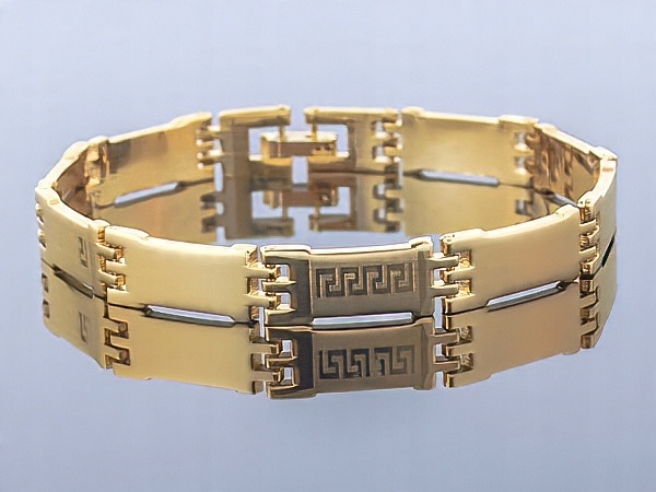 

Elegancka złota bransoletka 14k