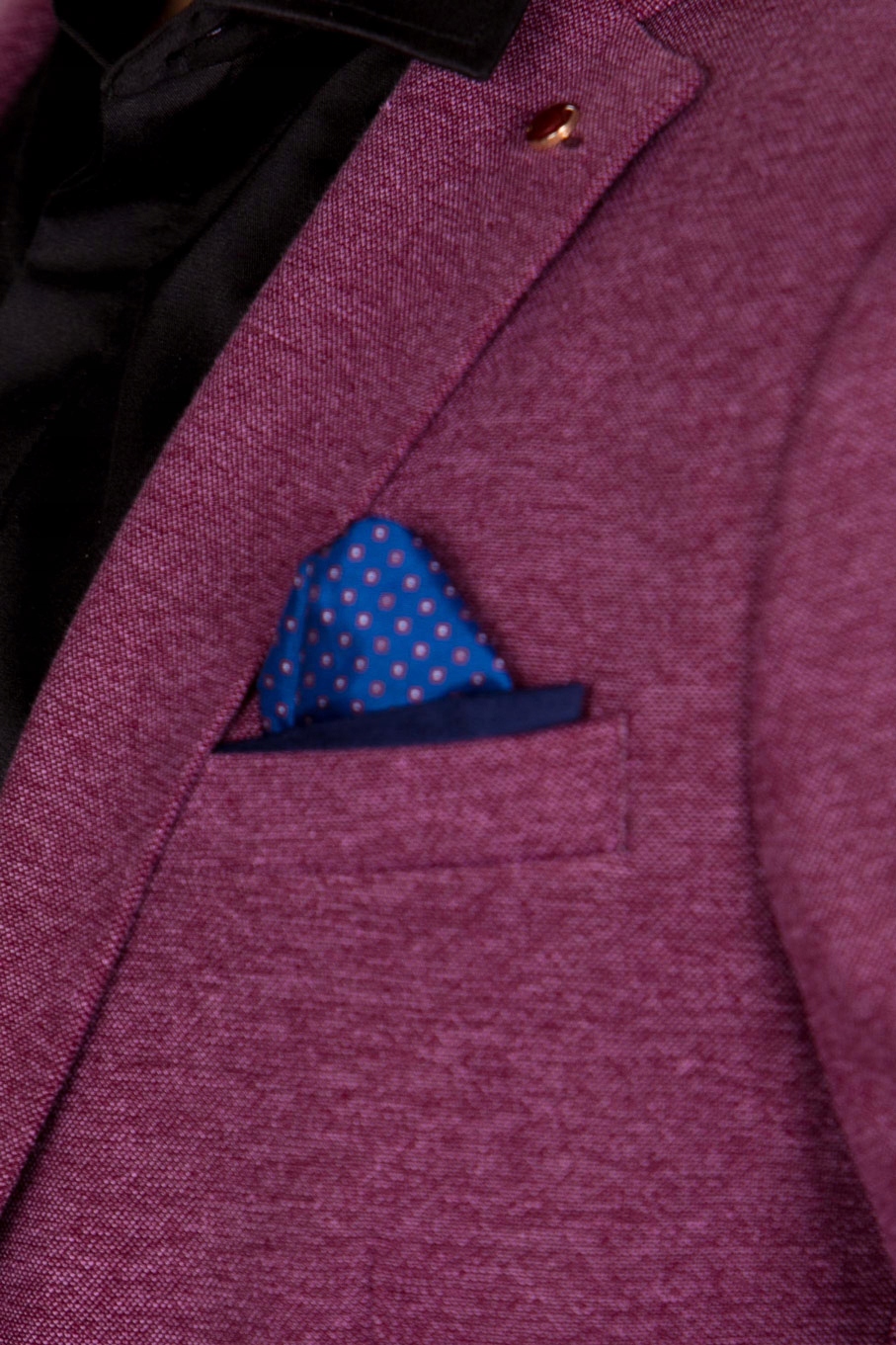 Modna marynarka męska bordo Fp-2 rozm. 58 Odcień bordowy