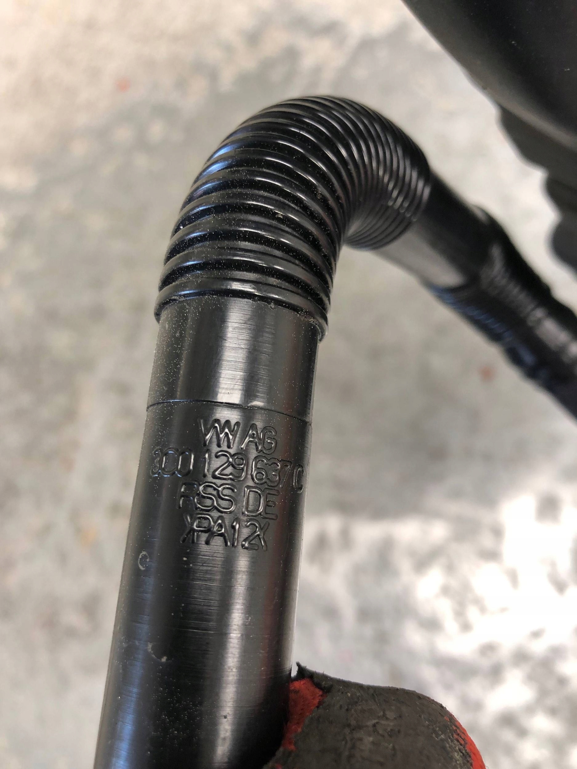 Gehäuse filter luft VW 3C0129637C