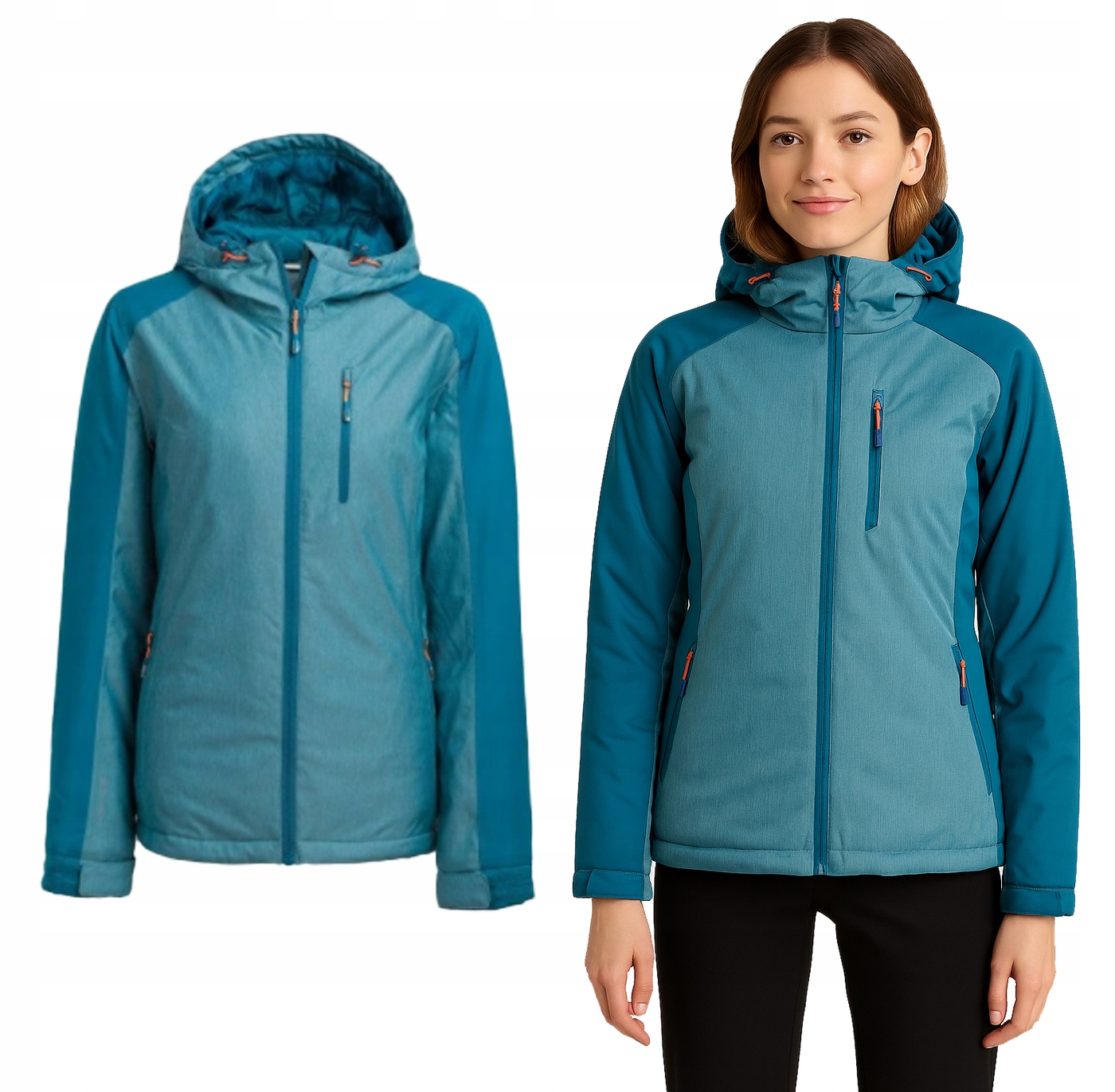 Kurtka zimowa sportowa Outhorn KUDN601 membrana 5000 niebieska S