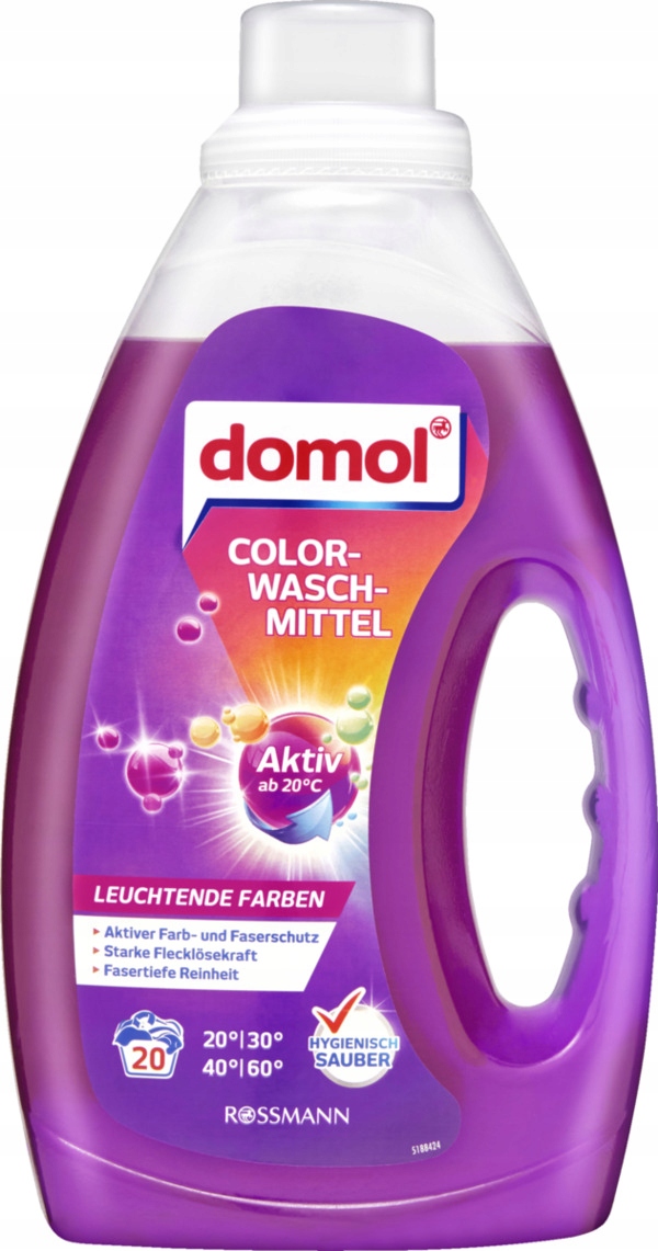 

Domol Płyn Do Prania Kolorowych Do Koloru 20°C De