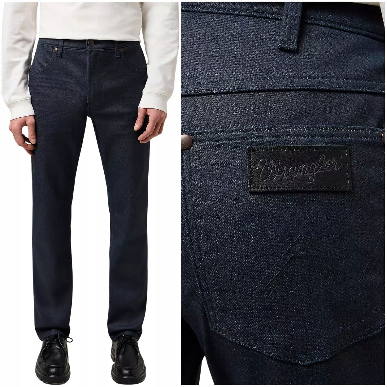 Wrangler Greensboro Free To Stretch potažené džínové kalhoty W30 L32