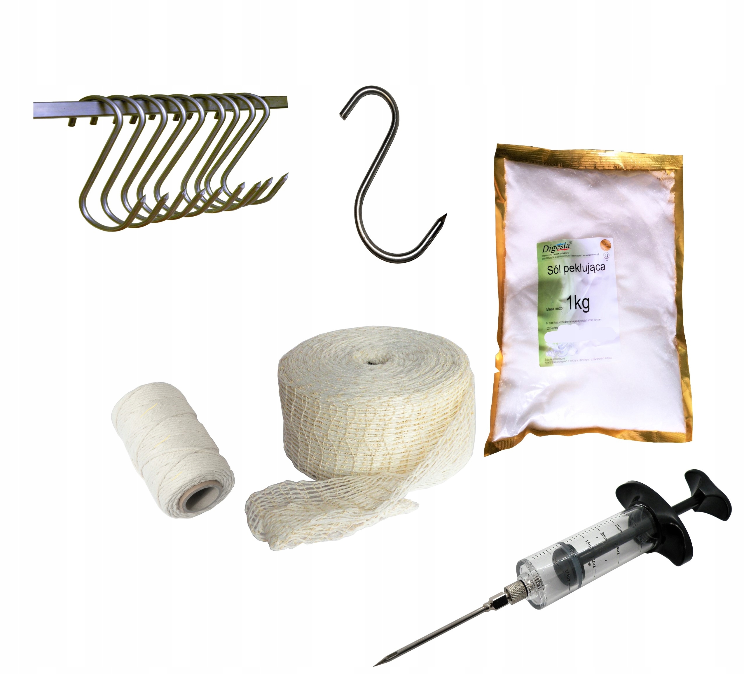 ZESTAW STARTOWY HAKI DO WĘDZENIA 5mm S100 ZUT TOGO