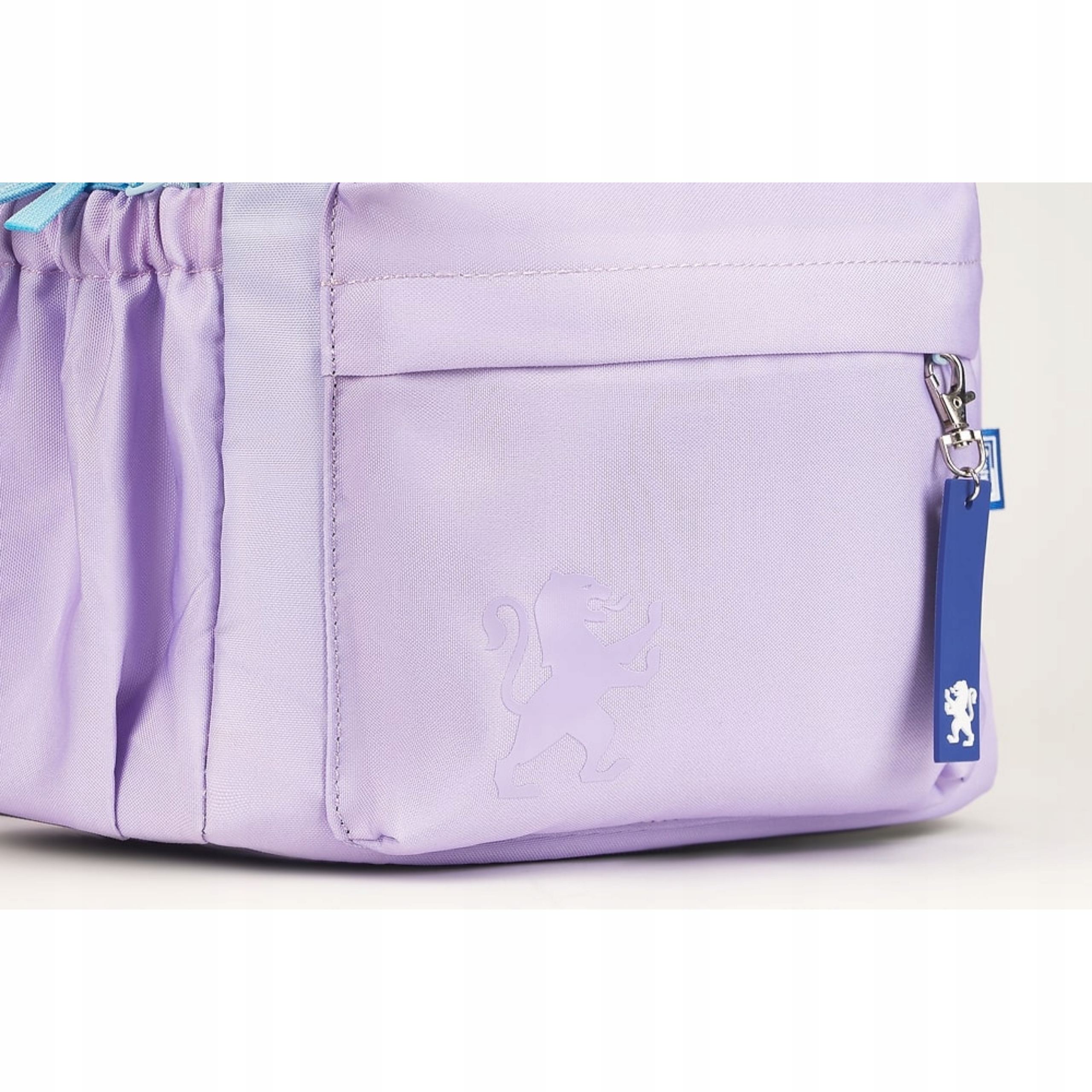 LAWENDOWY Plecak szkolny WIELOKOMOROWY Oxford Gradient USZTYWNIANY Płeć unisex