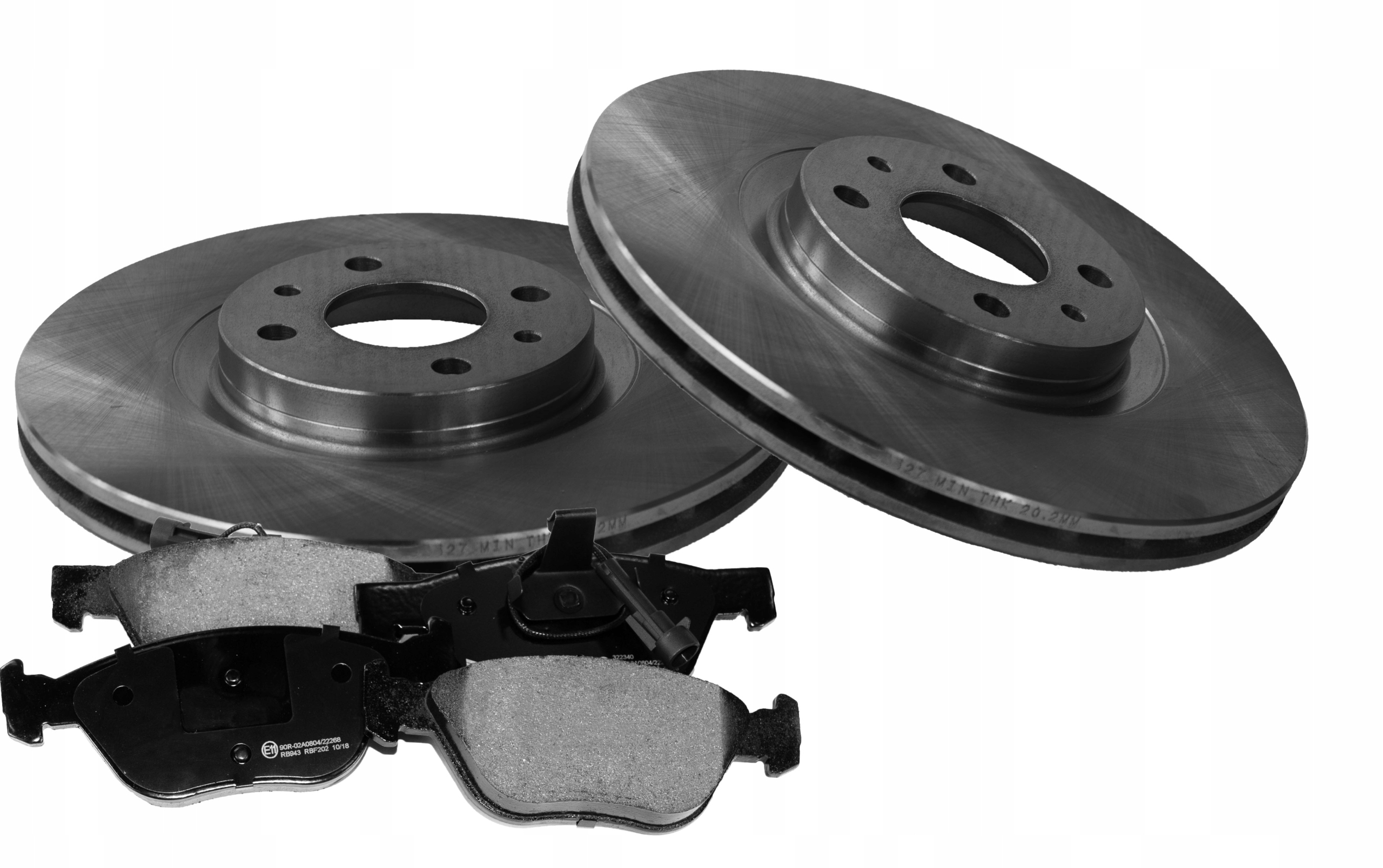 

=tarcze Klocki Ar 145 146 Multipla Coupe Przód=