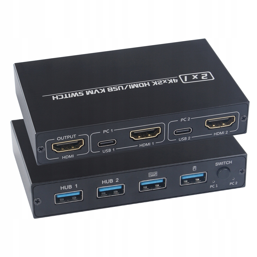 

Przełącznik Kvm Hdmi/usb Aimos Am-kvm 201CL