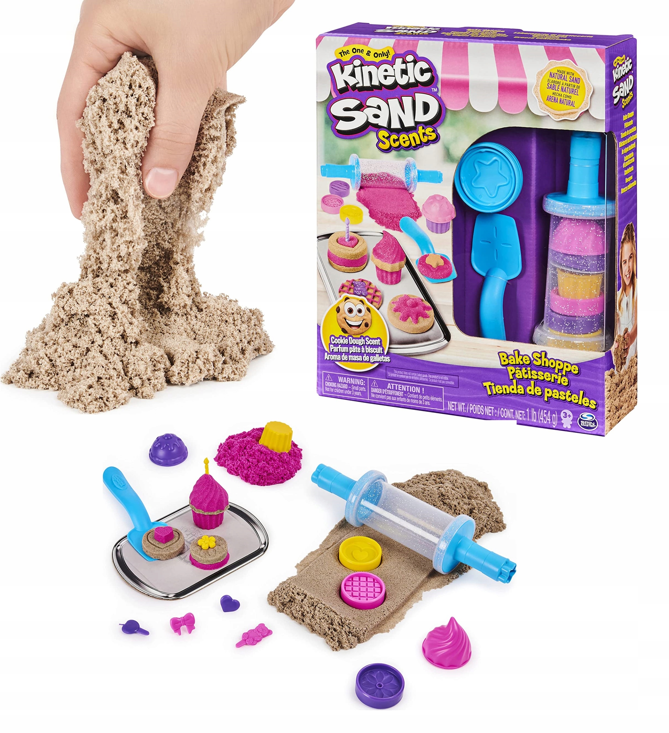 

Kinetic Sand Piasek Kinetyczny Piekarnia Zapachowa