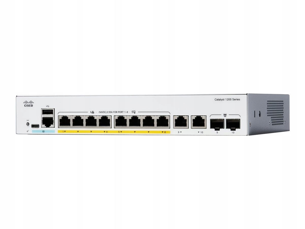 Cisco Catalyst 1200 8-portový Ge Full PoE