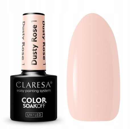 

Claresa Lakier Hybrydowy Uv/led Dusty Rose 1