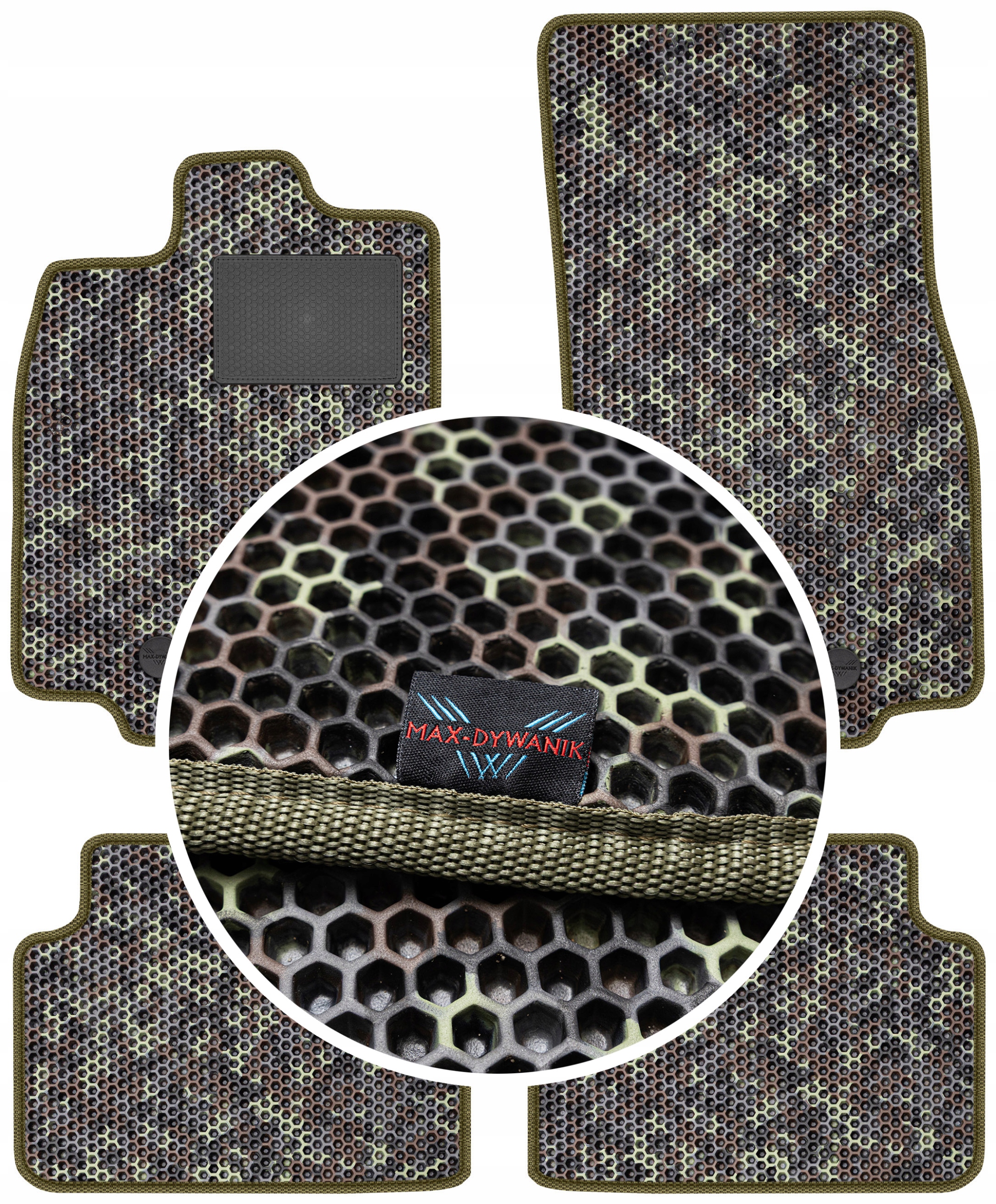 Jaguar Xf I 2WD 2008-2012 Gumové rohože Eva Moro