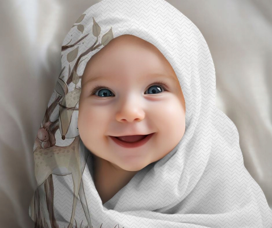 Kocyk do zdjęć z IMIENIEM, FOTOKOCYK Babyshower MATA do zdjęć GRATIS karty Rodzaj mata