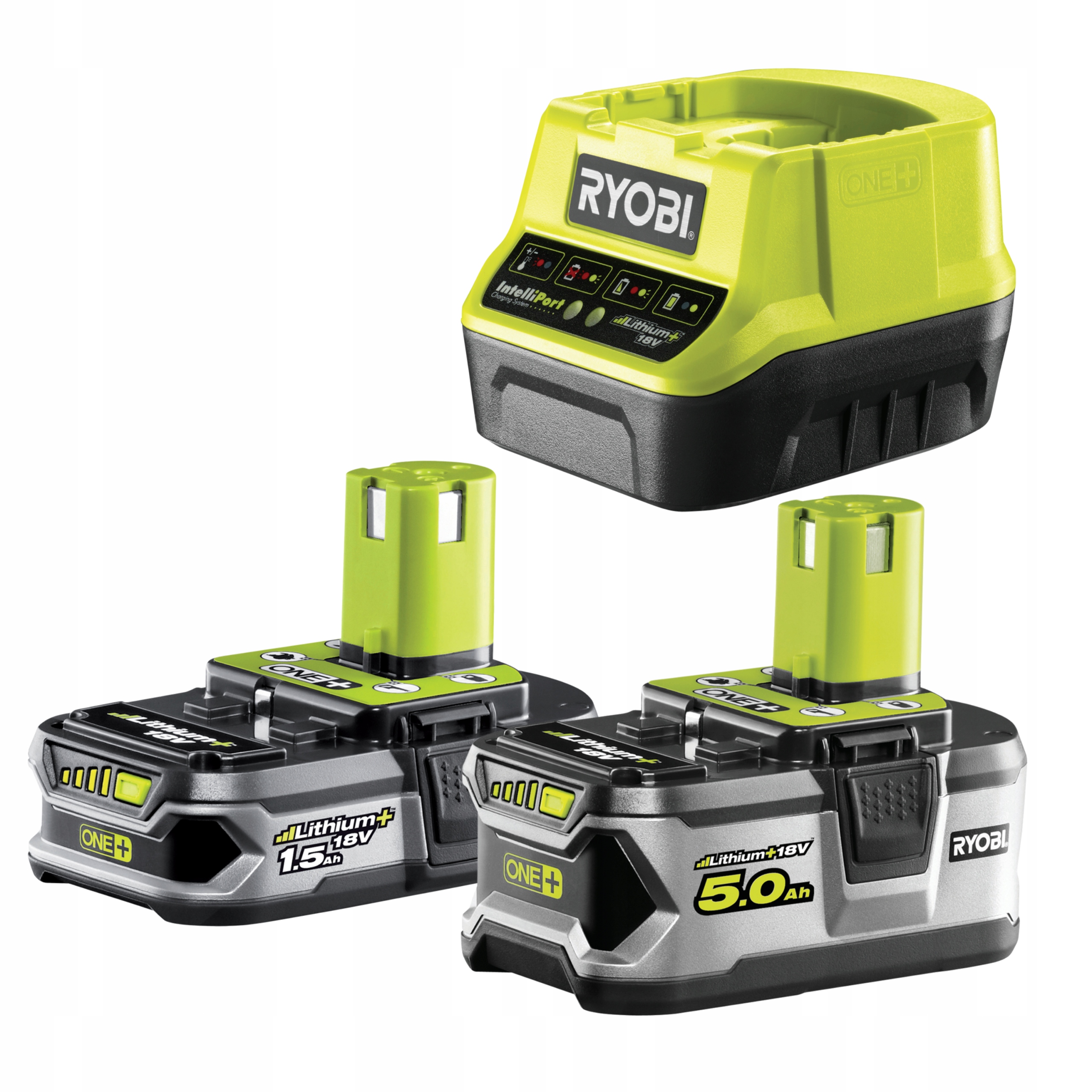 

Ryobi Zestaw Akumulator 5.0Ah 1,5Ah +ładowarka