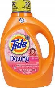 Levně Gel na praní tkanin Univerzální 59 Praní 2,72l Tide Downy April Fresh