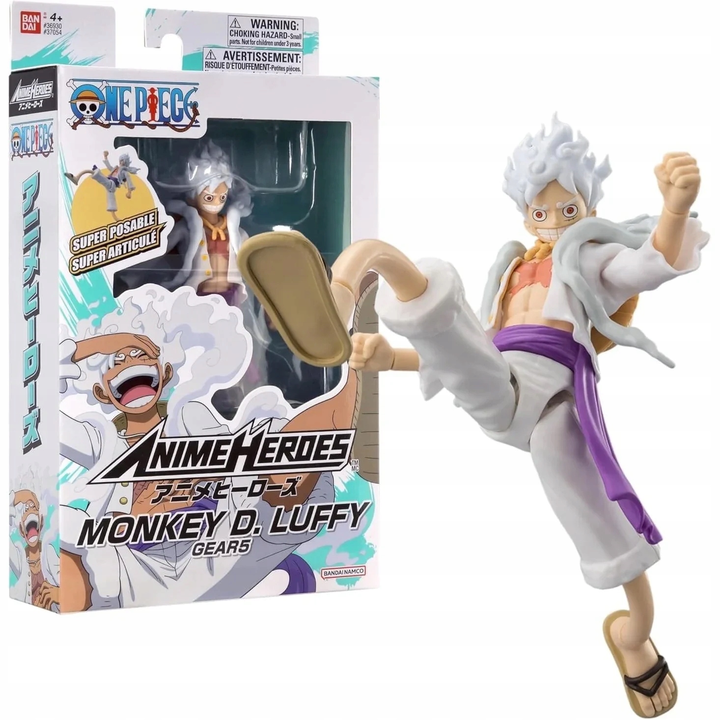 One Piece Luffy Gear 5 Figurka Anime Heroes 17 cm