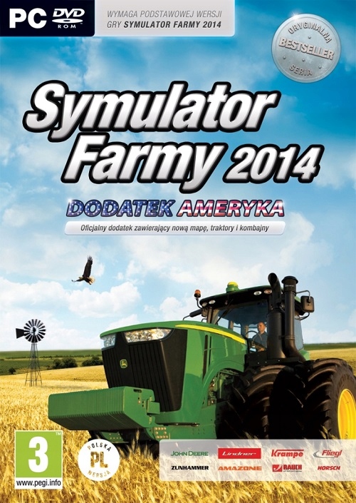 Gra Pc Symulator Farmy 2014 dodatek ameryka