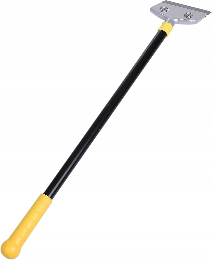 Pevná dlhá škrabka na odstraňovanie nečistôt z gumových podláh a usadenín