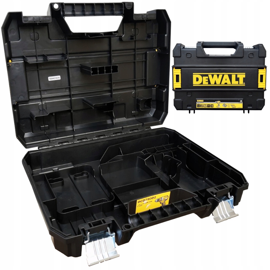 DeWalt TSTAK1 Walizka Narzędziowa skrzynka na Wkrętarkę DCD800 DCD805