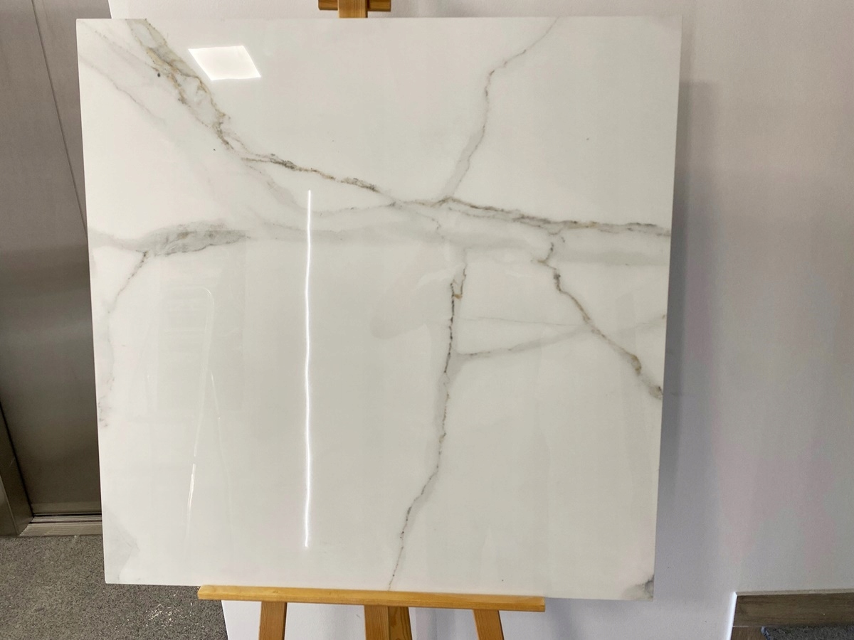 gres płytka Marmur Carrara 80x80 połysk nowość Typ gres