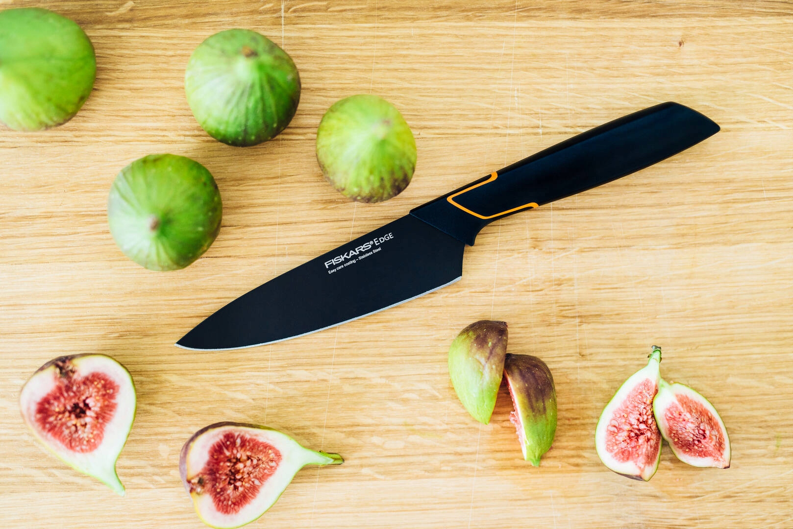 FISKARS EDGE KOMPLET 3 NOŻY KUCHENNYCH ZE STALI NIERDZEWNEJ Linia Edge