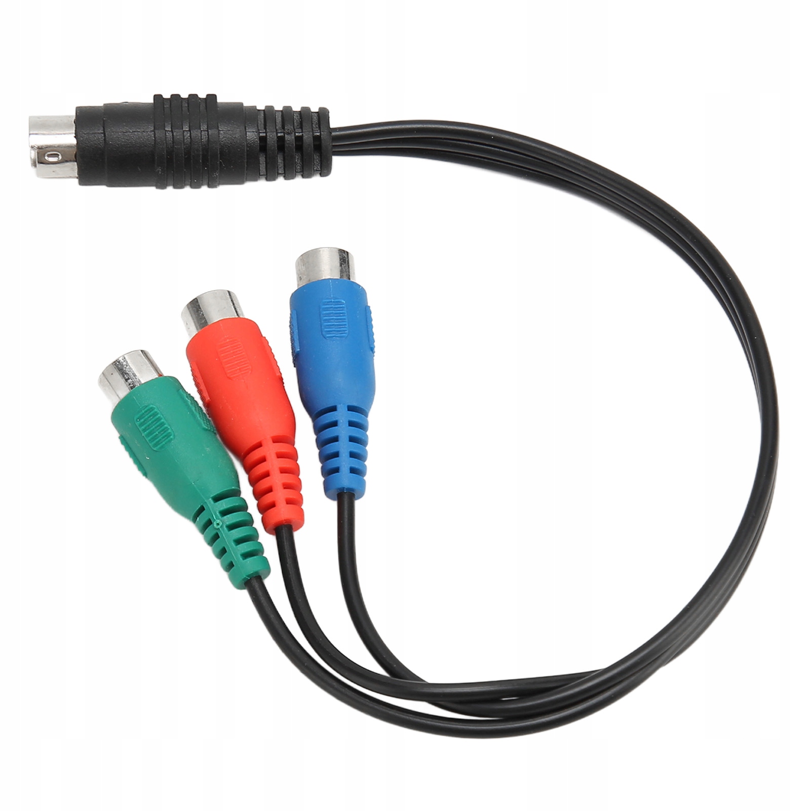 Kabel S-Video 7-Pin Męski na 3RCA Żeński do Połączeń AV, 0.3m