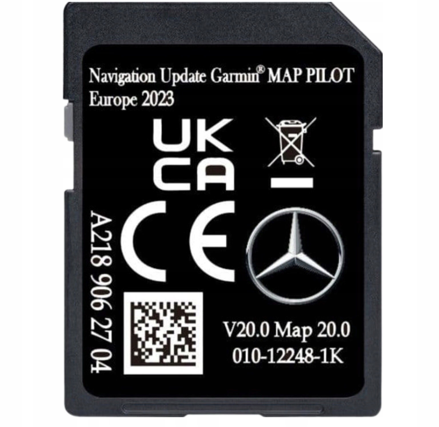 Navigace Mercedes A2189069110 Sd karta Garmin Mapa Pilot V20 23/2024