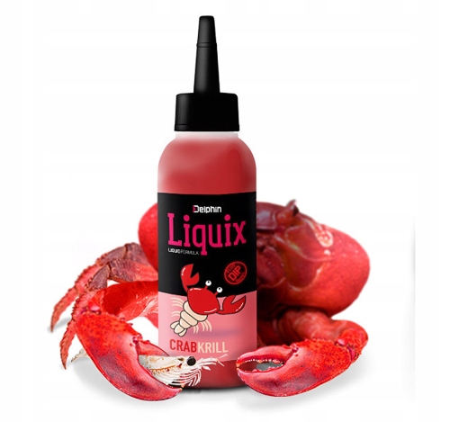 Delphin Fluo dip D Snax LiquiX Krab-Krill 100 ml