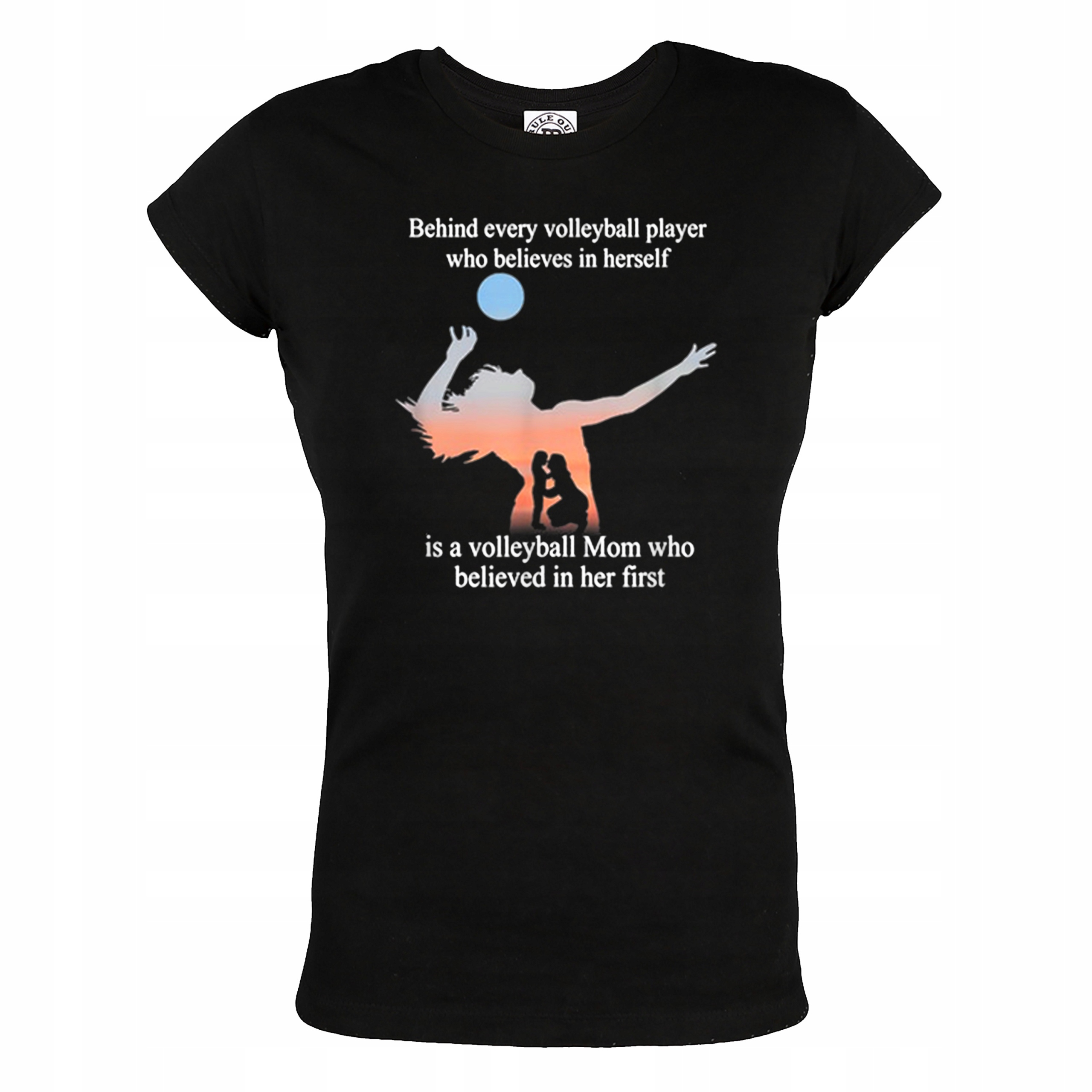 

Damska Koszulka Na Dzień Mamy Mama Siatkarki