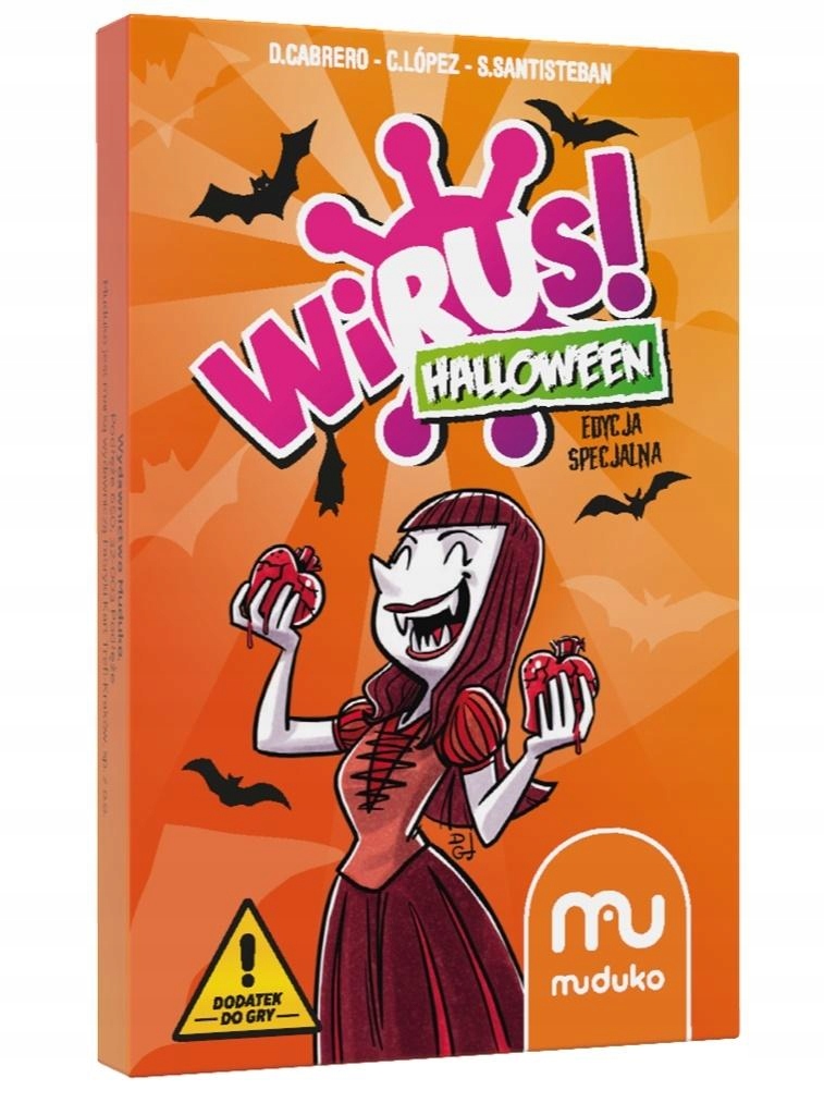 GRA WIRUS + WIRUS 2 + WIRUS HALLOWEEN PAKIET 3W1 Waga produktu z opakowaniem jednostkowym 0.19 kg