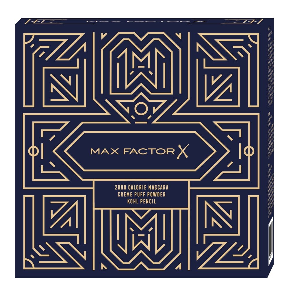 Max Factor Zestaw (Maskara 2000 Calorie Kredka do oczu Puder Cr...