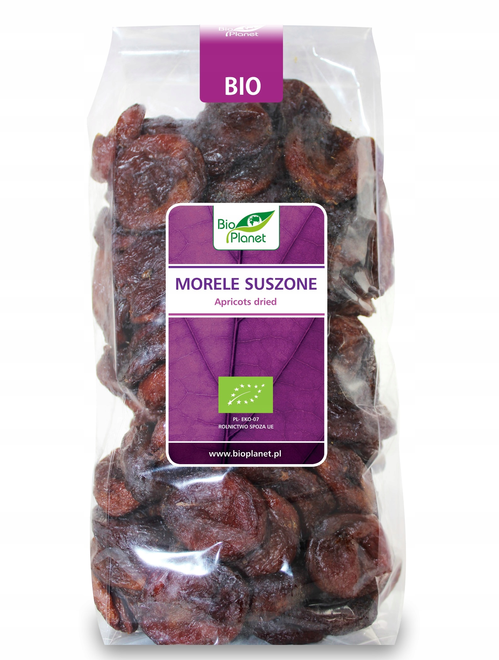 Morele Suszone Bezglutenowe Bio 1 kg Bio Planet