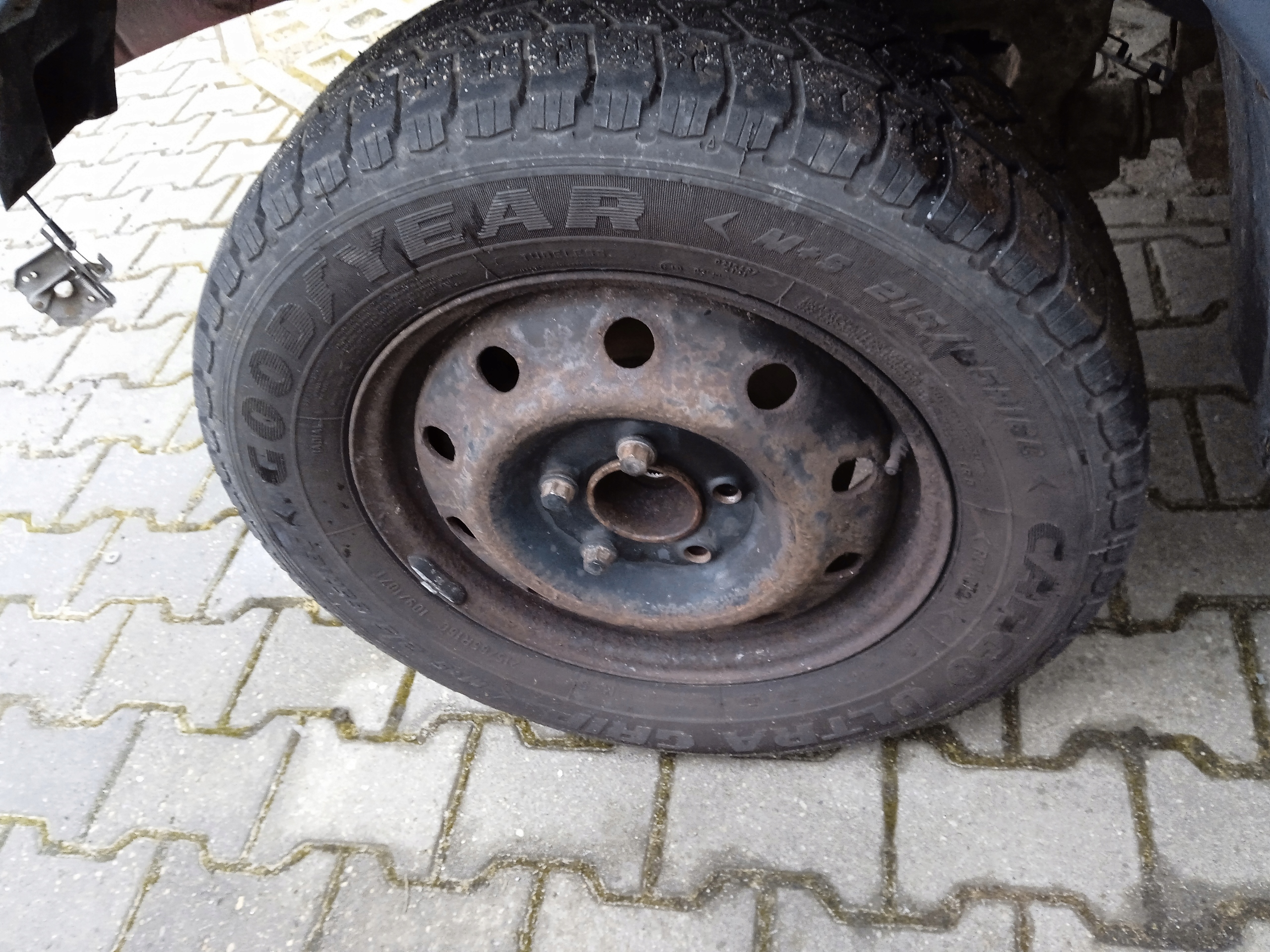 KOŁA ZAPASÓWKI RENAULT MASTER OPEL MOVANO II 16"