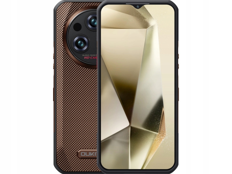 Smartfon Oukitel WP35 5G 8/256GB 6.6" Brązowy