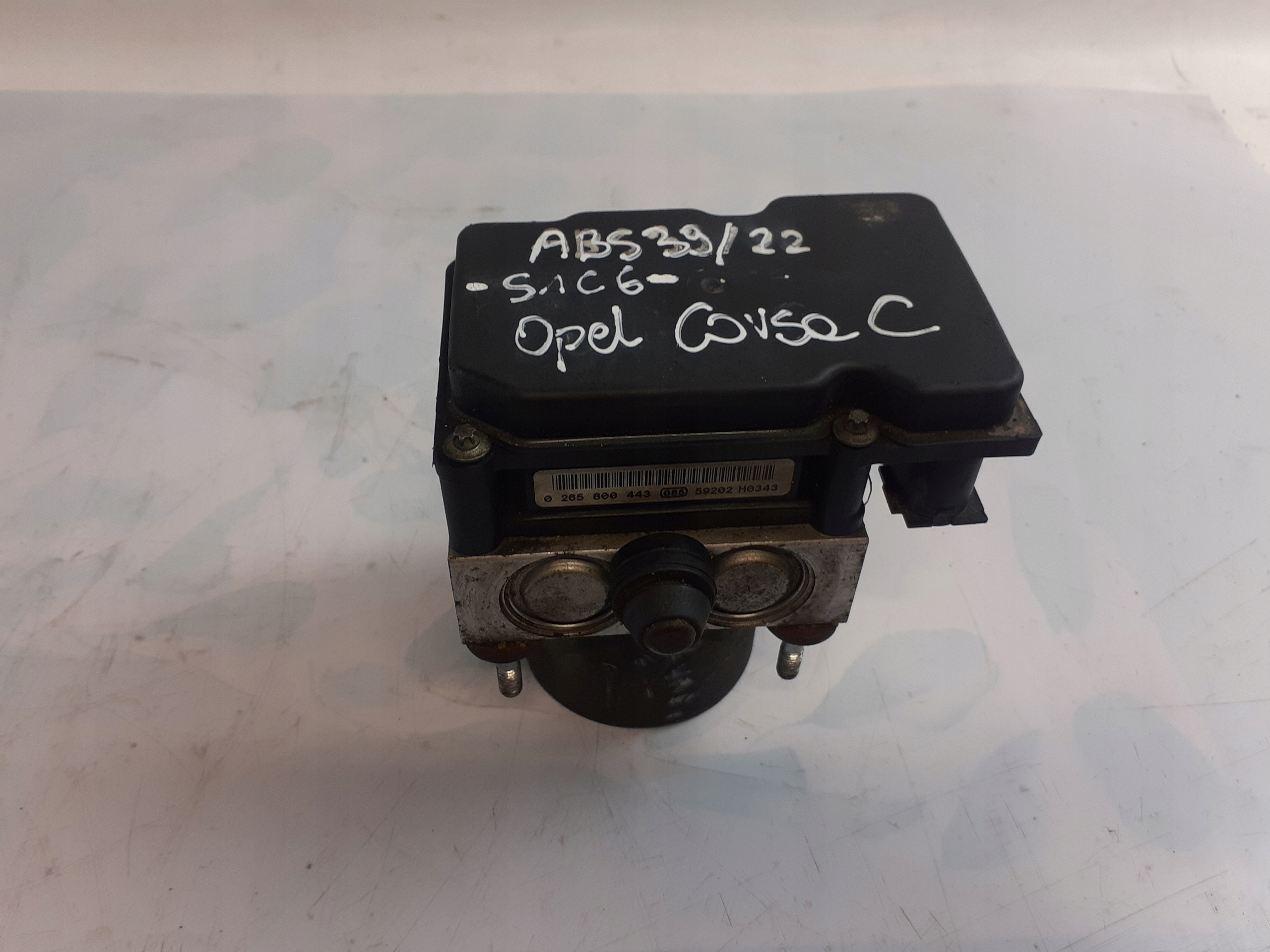 Opel Corsa C pump ABS