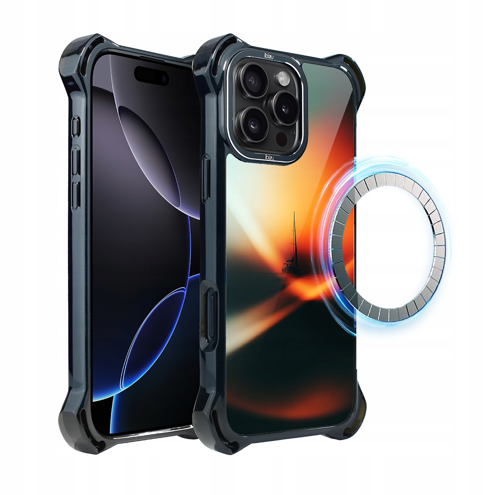 Pouzdro pro iPhone 16 Pro Max Ibizu DropGuard Ultra s MagSafe, Golden Hour