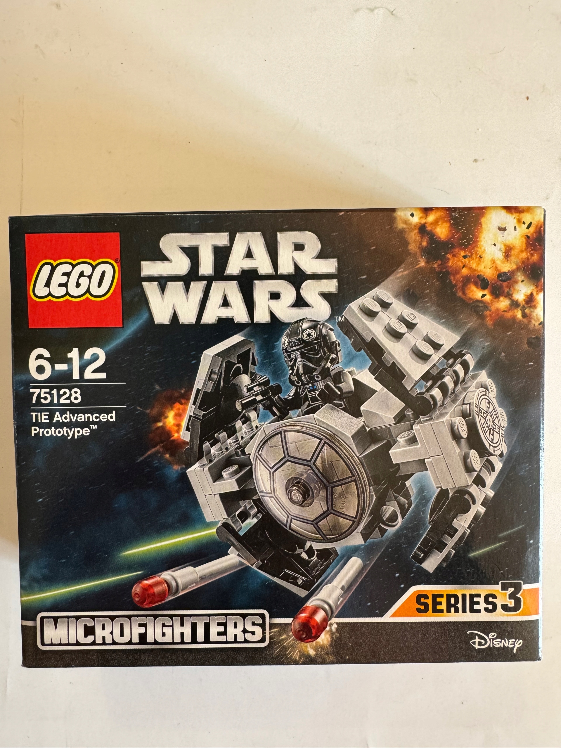 Lego 75128 Star Wars Tie Advanced Prototype Microfighter