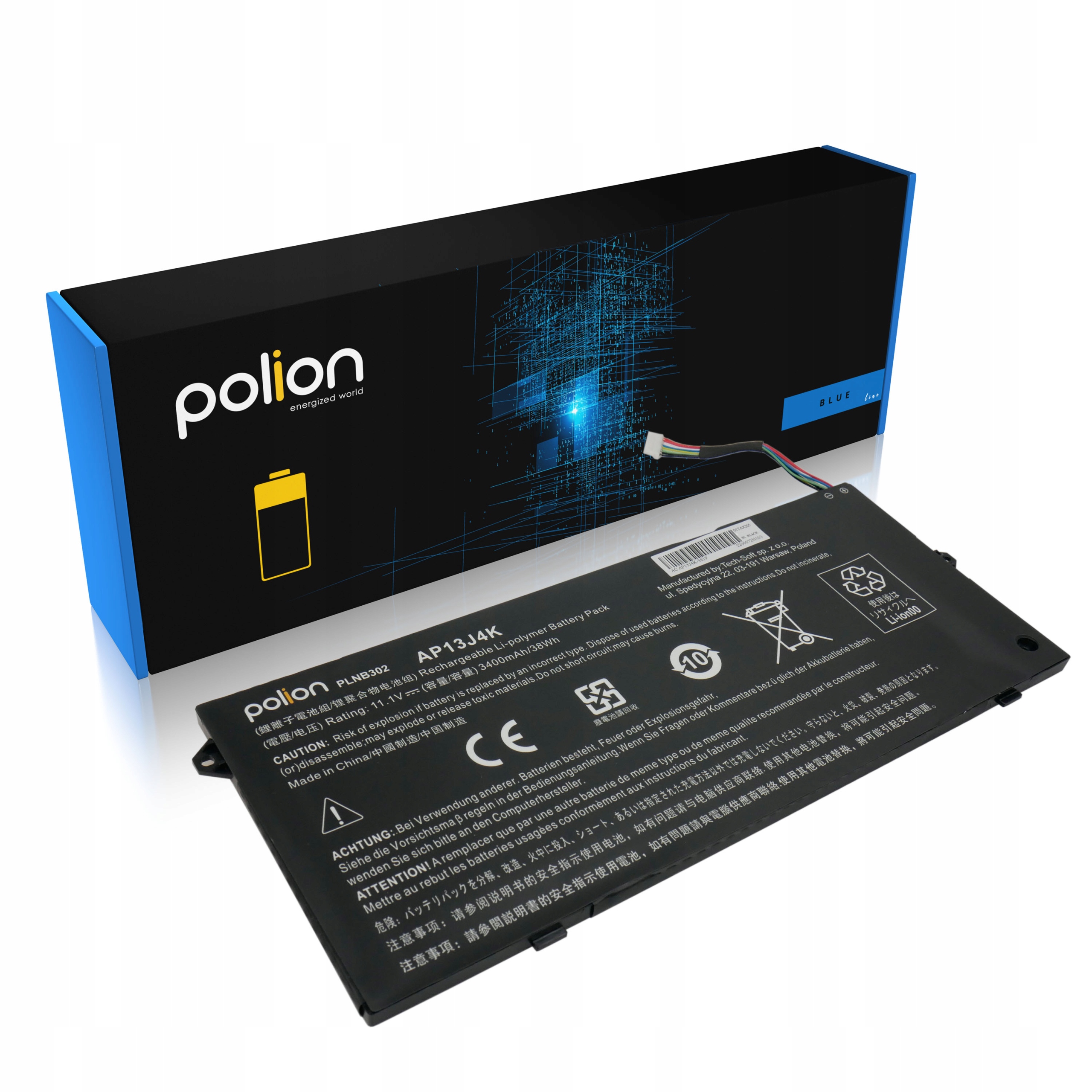 

Bateria AP13J4K do Acer Chromebook C720 C720P