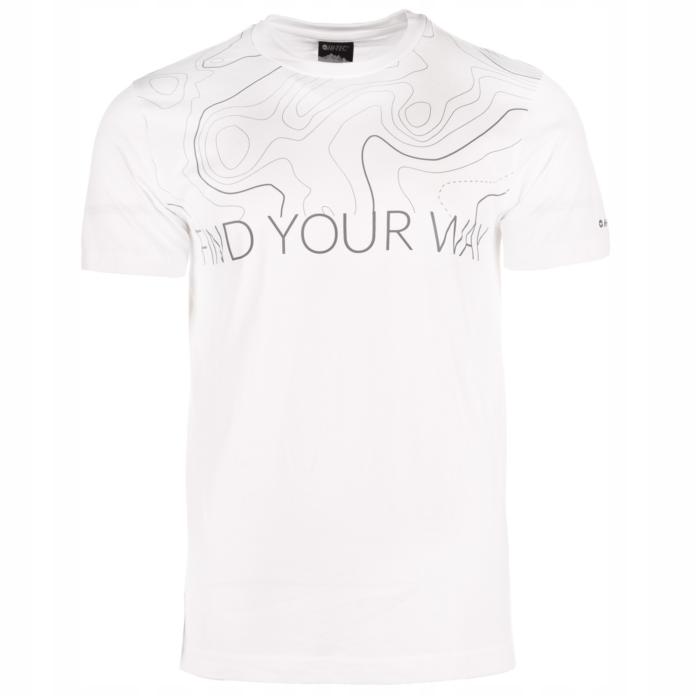 

Koszulka męska T-shirt Hi-tec bawełna Biała XXL
