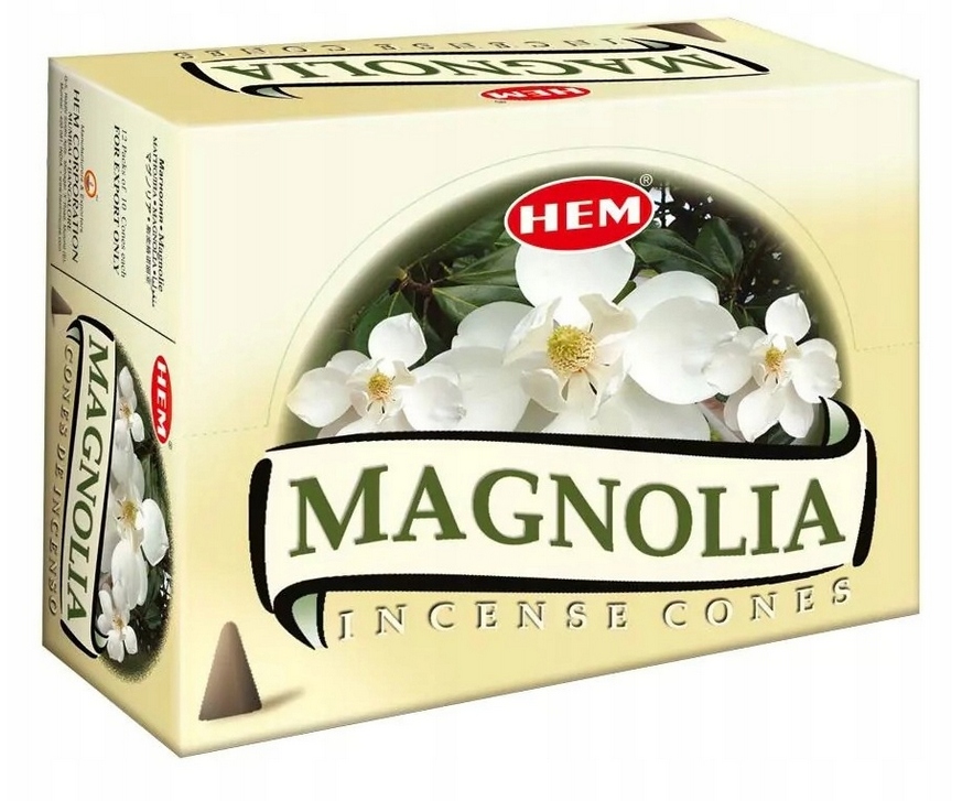 

Kadzidełka stożkowe Magnolia Hem 10szt stożki