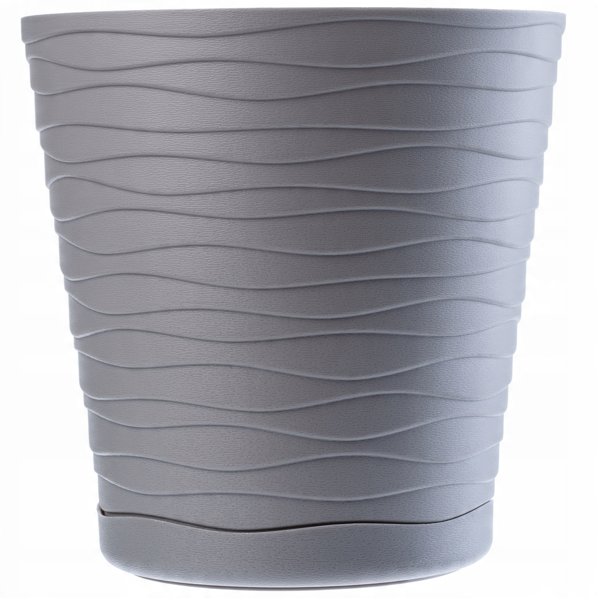 

Doniczka Osłonka Z Podstawką Donica 21cm