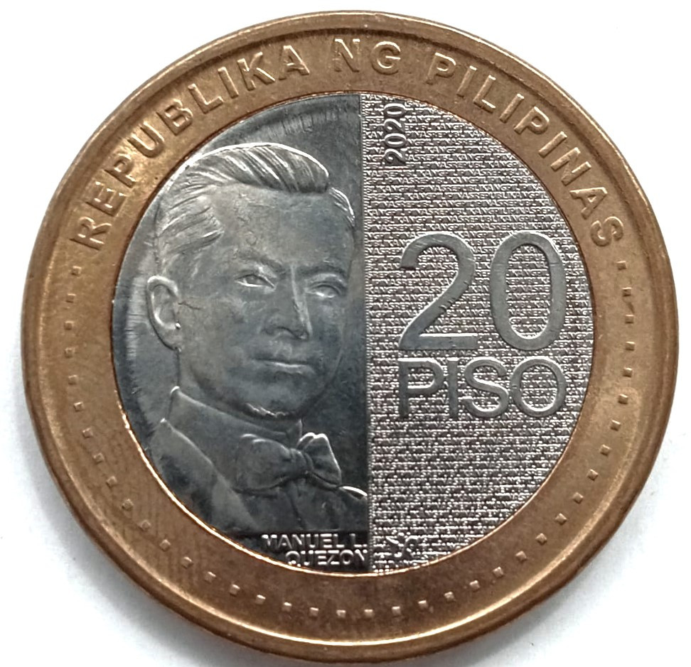 Filipiny 20 Piso 2020 Mennicza (UNC)