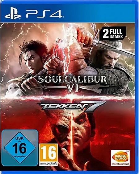 Soul Calibur VI Tekken 7 PS4 PS5 Nowa